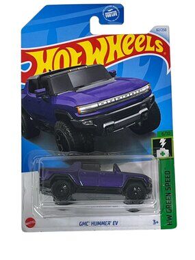 Hot Wheels GMC Hummer EV 2024 HW Green Speed Purple Electric Truck 52/250